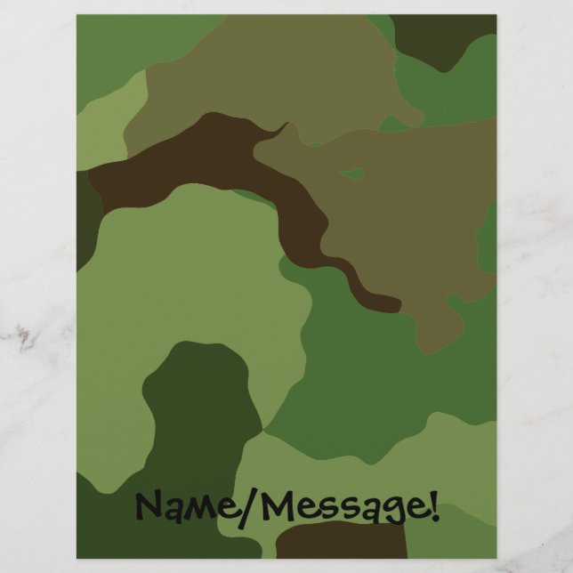 Traditional military camouflage (Front)