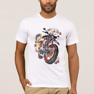 Traditional Monster Bike T-Shirt