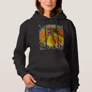 Traditional Moroccan Couscous Plate Illustration Hoodie