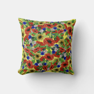 Traditional Motif, Romanian Traditional Motif  T-S Cushion