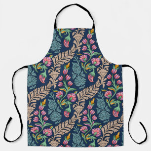 Traditional Mughal Allover Designart,pattern,flora Apron