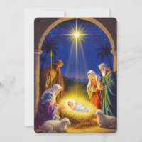 Traditional Nativity Holy Family