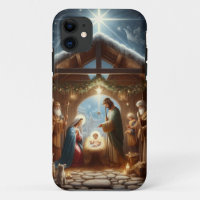 Traditional Nativity Scene