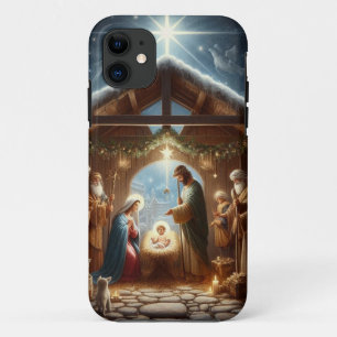 Traditional Nativity Scene Case-Mate iPhone Case