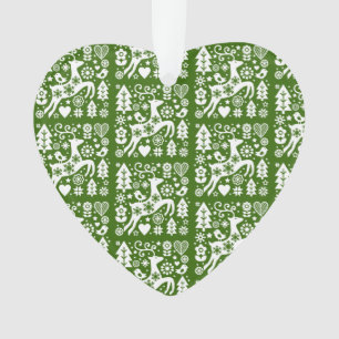 Traditional Nordic Christmas Decor Ornament