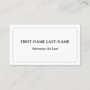 Traditional, Old Fashioned Business Card