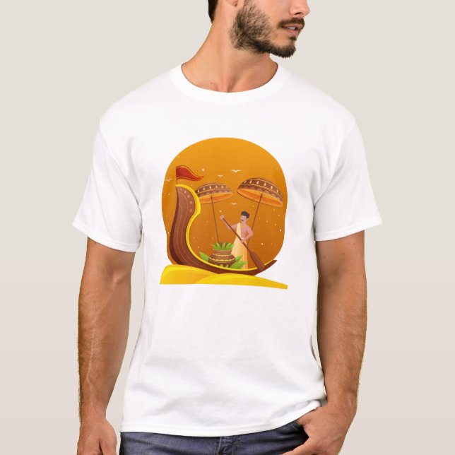 Traditional onam festival  T-Shirt (Front)