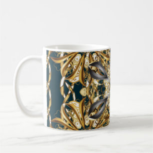 Traditional orient ornament. Classic vintage backg Coffee Mug
