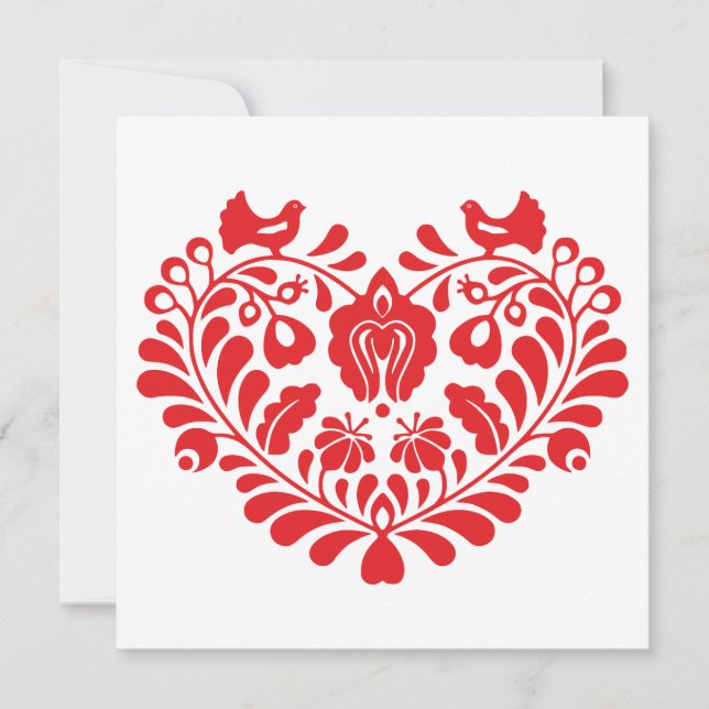 Traditional Ornament Greeting Card (Front)