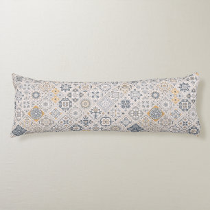 Traditional ornament Portuguese and Spanish Boho Body Cushion