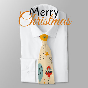 Traditional ornamets Pretty beige pattern Retro Tie