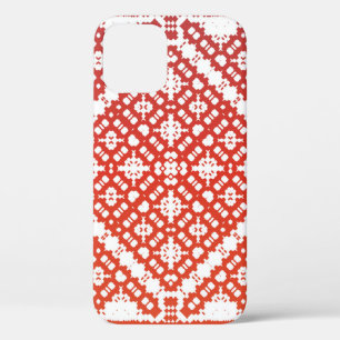 Traditional ornate mexican talavera. Modern design iPhone 12 Case