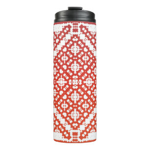 Traditional ornate mexican talavera. Modern design Thermal Tumbler