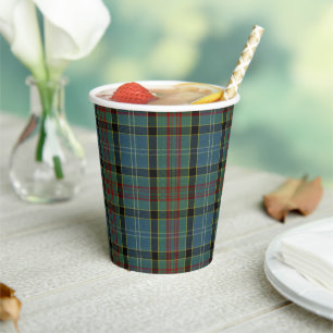 Traditional Paisley Clan Tartan Cups