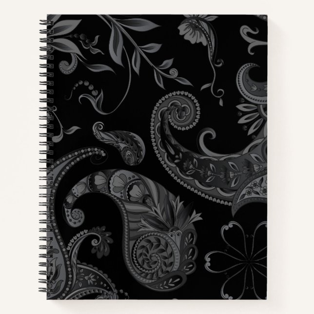 Traditional Paisley Notebook (Front)