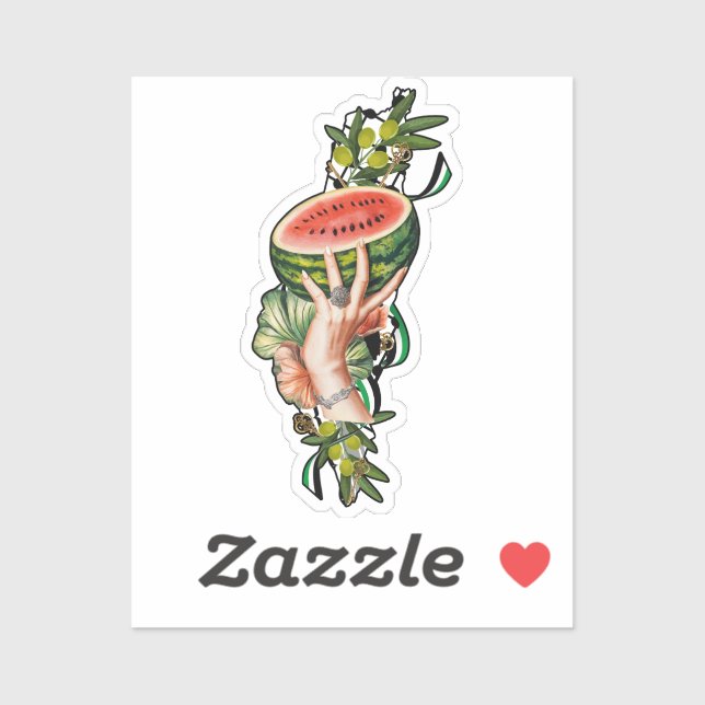 Traditional Palestine elements in palestine map (Sheet)