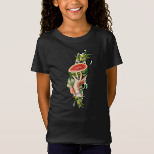 Traditional Palestine elements in palestine map T-Shirt