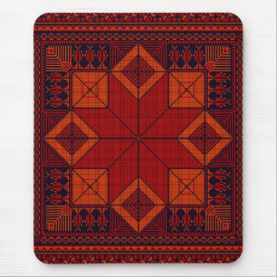 Traditional Palestine Embroidery tatreez Pattern   Mouse Pad