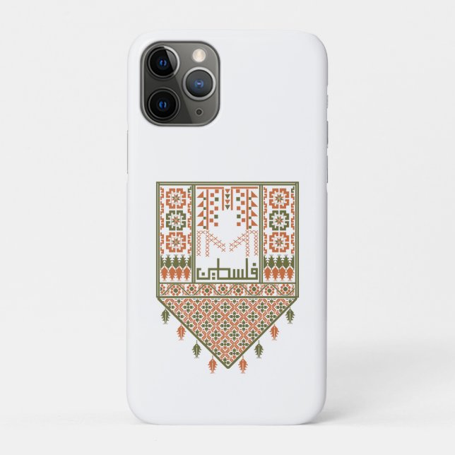 traditional palestinian embroidery tatreez printed Case-Mate iPhone case (Back)
