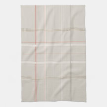 Traditional Plaid Cosy Cabin Beige Gold Christmas