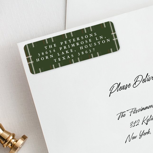 Traditional Plaid Cosy Cabin Deep Green Christmas (Creator Uploaded)