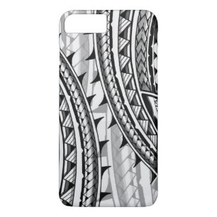 Traditional Polynesian tribal design/tattoo Case-Mate iPhone Case