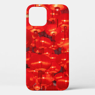 Traditional red lanterns decorated for Chinese new iPhone 12 Case