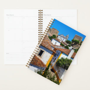 Traditional Red Roof Houses Portugal Planner