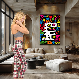 Traditional Red & White Plaid Pattern Modern Twist Capri Leggings