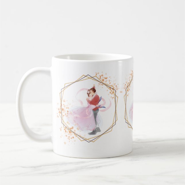 Traditional Romance Coffee Mug (Left)