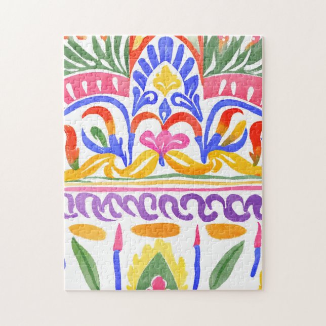 traditional Romanian decor Jigsaw Puzzle (Vertical)
