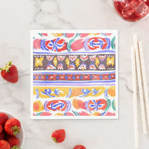traditional Romanian decor Napkin