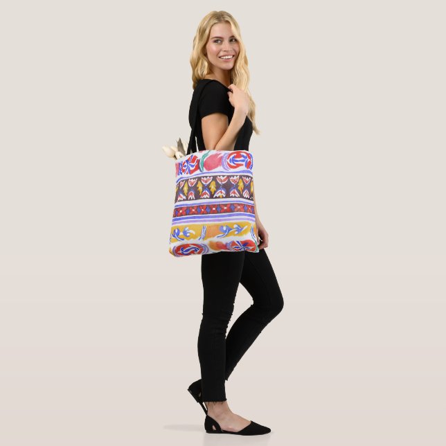 traditional Romanian decor Tote Bag (On Model)
