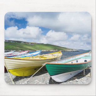 Traditional rowboats mouse pad