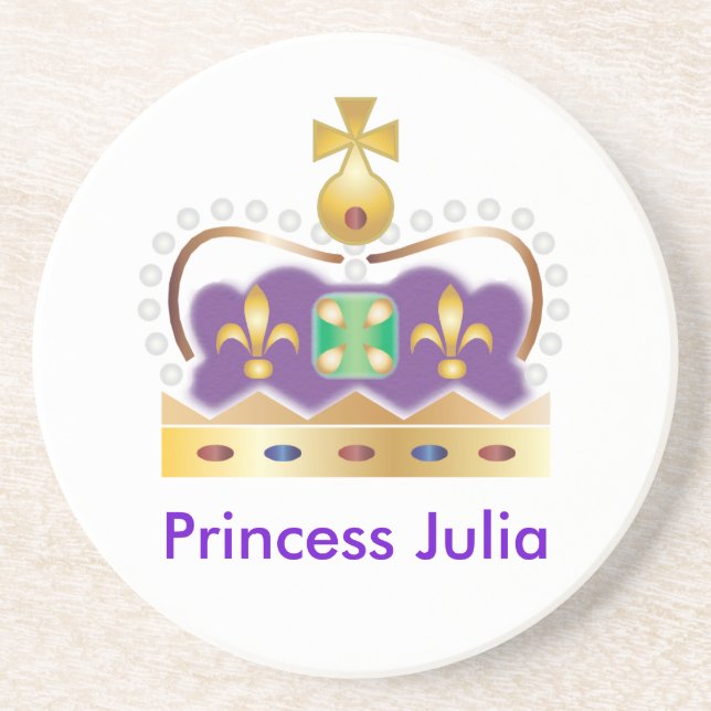 Traditional Royal Crown Coaster (Front)