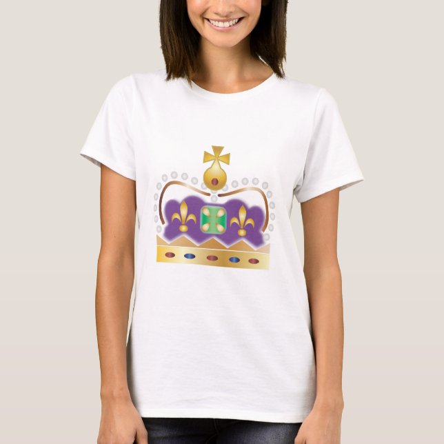 Traditional Royal Crown T-Shirt (Front)