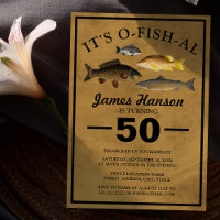 Traditional Rustic Fishing | 50th Birthday
