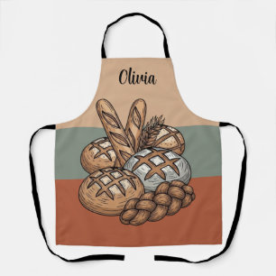 Traditional Rustic Sourdough & Baguette Apron