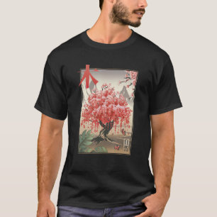 Traditional Sakura Japanese Cherry Blossom Tree T-Shirt