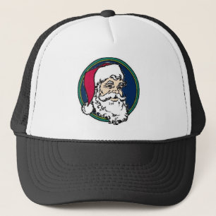 Traditional Santa Face Trucker Hat