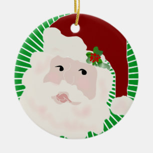 Traditional Santa Keepsake Ornament