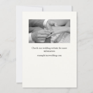 Traditional Save the Date - Jasmine, Vines, Doves