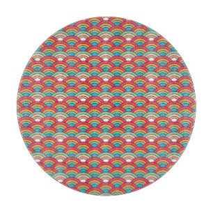 Traditional Seamless Pattern Elegant Design Cutting Board