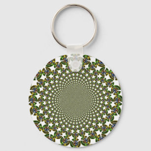 Traditional Seamless Sharks Key Ring