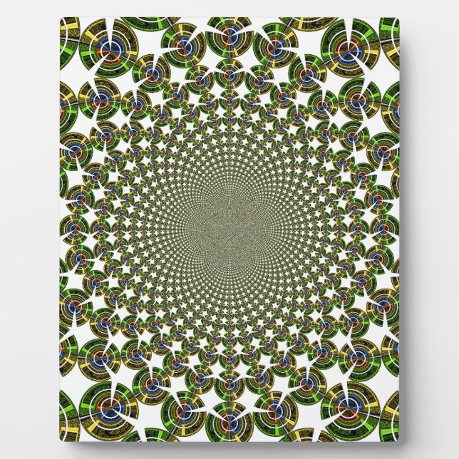 Traditional Seamless Sharks Plaque (Front)