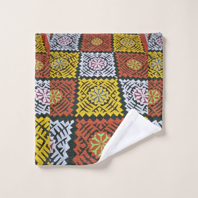 Traditional Sindhi / Balochi Rilhi Towel (Wash Cloth)