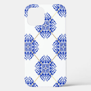 Traditional spain seamless pattern. Spanish cerami iPhone 12 Case