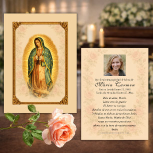 Traditional Spanish Our Lady of Guadalupe Funeral 