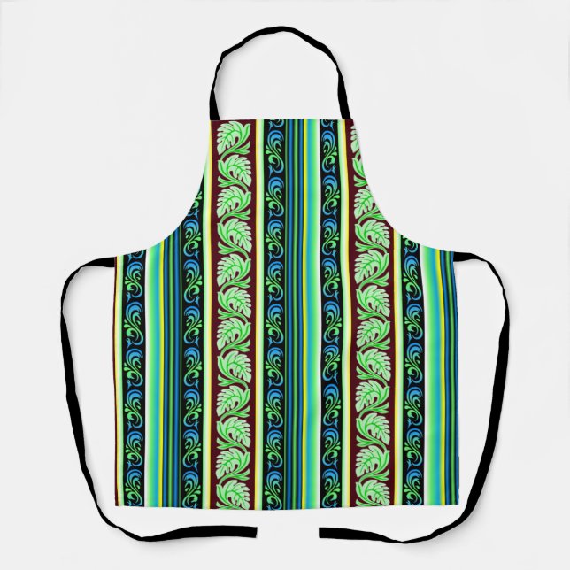 Traditional Sri Lanka Liyawel (leaves pattern)  Apron (Front)