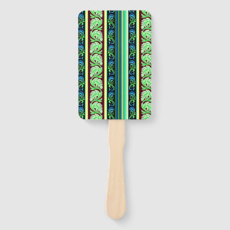 Traditional Sri Lanka Liyawel (leaves pattern) Hand Fan